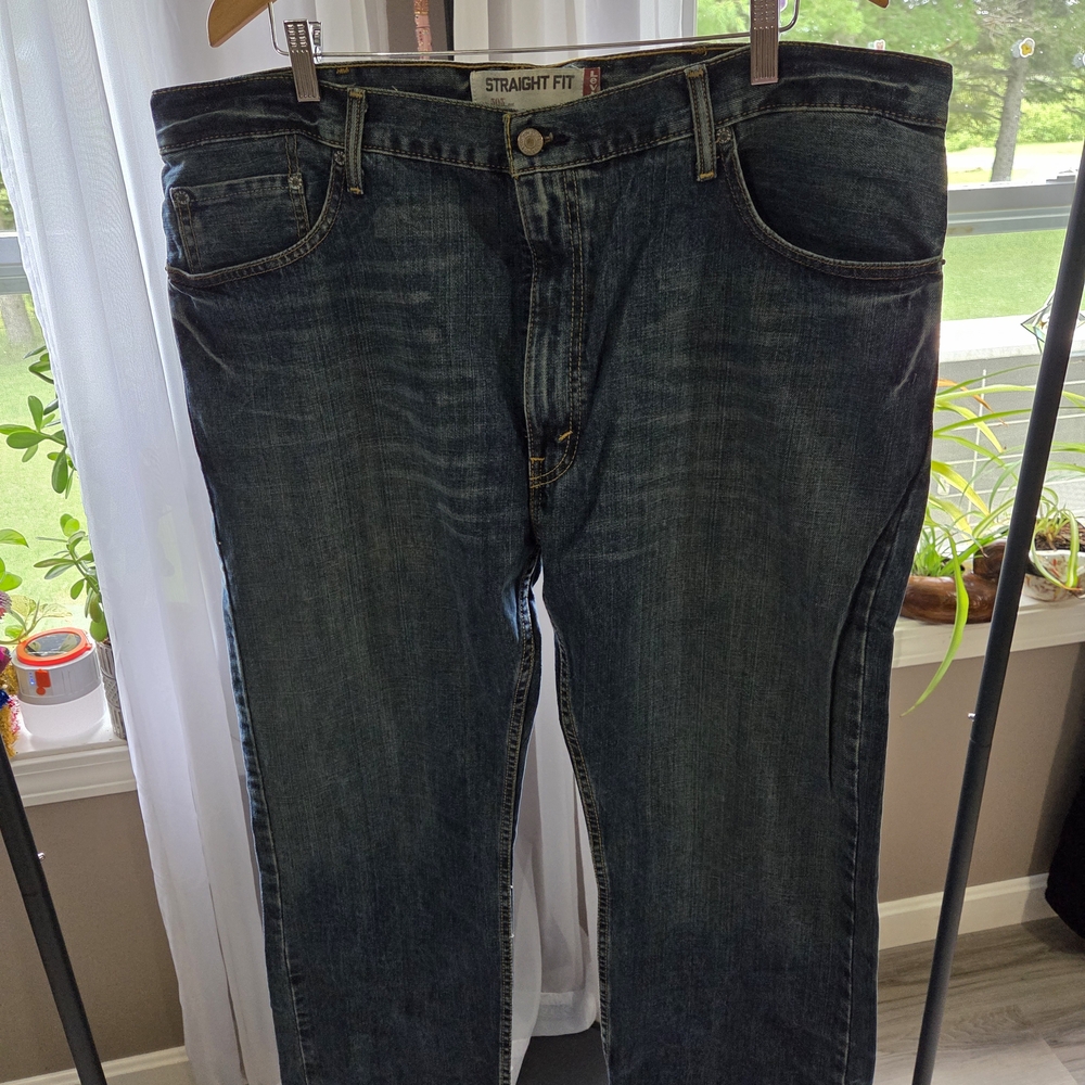 Levi's Blue Straight Jeans Classic Fit